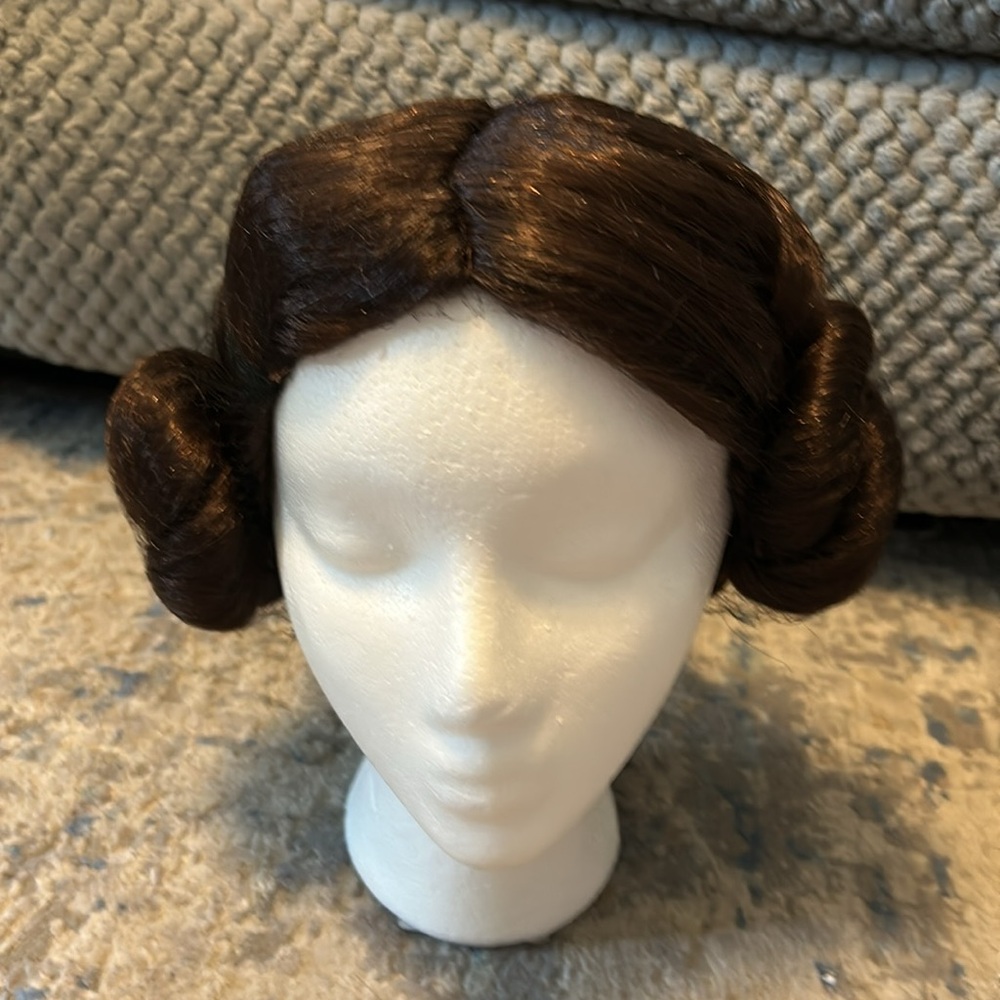 Star Wars Princess Leila Bun Wig